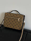 Сумка жіноча Луї Вітон через плече Louis Vuitton Medium Pochette моногам, фото 4