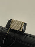 Сумка женская Gucci Marmont черный кросс боди через плечо Гуччи, фото 5