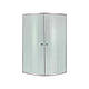 Душова кабіна Latwa SC90x90.SAT.HIGH.FR полукругла, скло Frost 4 мм + Душовий піддон KAPIELKA ST90x90x41, з, фото 4