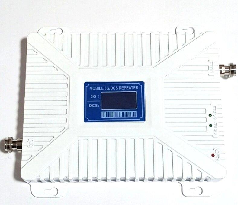 Підсилювач мобільного зв'язку ретранслятор дводіапазонний SST-1765-DW 1800/2100 МГц, 300-500 кв. м.