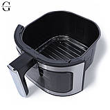 Багатофункціональна аерофритюрниця, 8 л, 3500 Вт, безмасляна, ручне керування, фото 7