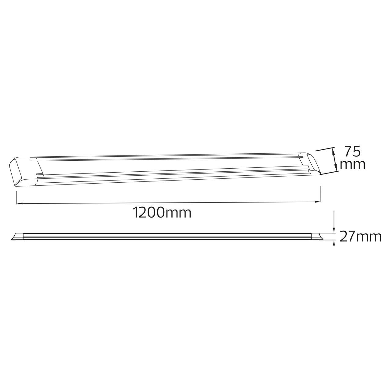 Світлодіодний світильник GAMA-80X 80W 6400K, фото 1