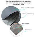 Самоклеюча екошкіра у рулоні 1.37*1m*0.5mm Темно-сірий (D) SW-00001154, фото 4