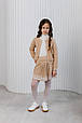 Дитяча кофта Герда бежева ART KNIT, фото 11