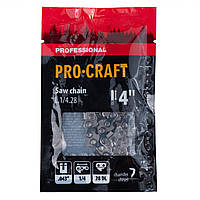 Ланцюг для ланцюгової пилки Procraft L.1/4.28 Universal 1/4" шаг 28 зв.