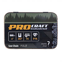 Ланцюг для ланцюгової пилки Procraft industrial P.1/4.37 Universal 1/4" шаг 37 зв.