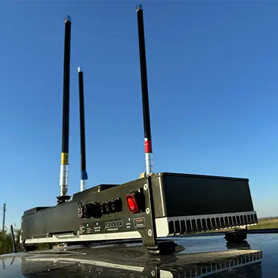 РЕБ "КАСПЕР С1"– адаптивна станція боротьби з БПЛА (3 діапазони, частоти на вибір 300-5800 МГц) Глушник Дронів
