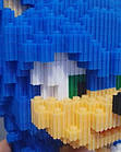 Конструктор Сонік 32 см 1900 деталей із блоків 3D Magic Blocks "Sonic the Hedgeh" Блокові конструктори, фото 6