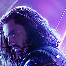 Плакат "Баки Барнс, Зимовий Солдат, Avengers, Bucky Barnes", 60×41см, фото 3