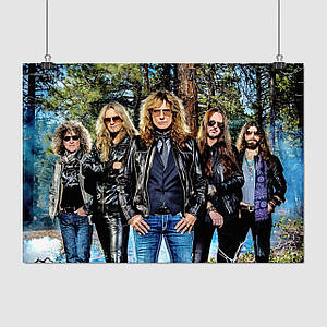 Плакат "Whitesnake", 43×60см