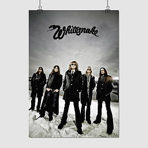Плакат "Whitesnake", 60×43см