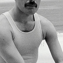Плакат "Фредді Мерк'юрі, Freddy Mercury, Queen", 60×43см, фото 3