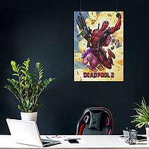 Плакат "Дедпул 2, Deadpool 2", 60×43см, фото 4