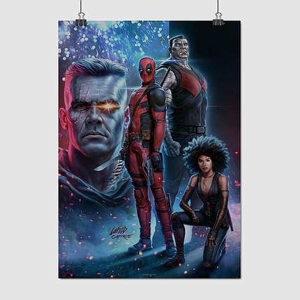 Плакат "Дедпул, Deadpool", 60×43см, фото 1