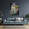Плакат "Черепашки-ніндзя, TMNT, Ninja Turtles (2007)", 60×42см, фото 8