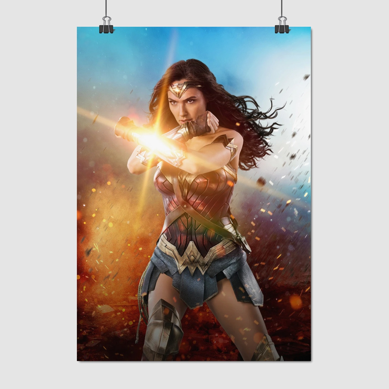 Плакат "Диво-жінка, Wonder Woman (2017)", 60×43см