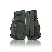Тактичний підсумок під рацію KIBORG GU Single Mag Pouch Хакі