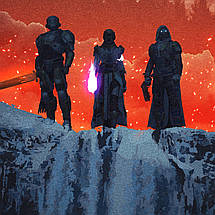 Плакат "Стилізація малюнка, Destiny 2", 60×43см, фото 3