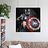 Плакат "Капітан Америка, Captain America", 60×60см, фото 6