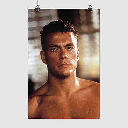 Плакат "Жан Клод Ван-Дамм, Jean-Claude Van Damme", 60×39см, фото 1