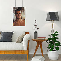 Плакат "Жан Клод Ван-Дамм, Jean-Claude Van Damme", 60×39см, фото 4