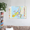 Плакат "Карта країн-членів ЕС та кандидатів, European Union", 42×60см, фото 6
