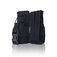 Тактичний підсумок під рацію KIBORG GU Single Mag Pouch Чорний