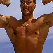 Плакат "Жан Клод Ван-Дамм на шпагаті, Jean-Claude Van Damme", 43×60см, фото 2