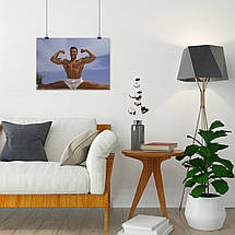Плакат "Жан Клод Ван-Дамм на шпагаті, Jean-Claude Van Damme", 43×60см, фото 4