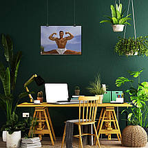 Плакат "Жан Клод Ван-Дамм на шпагаті, Jean-Claude Van Damme", 43×60см, фото 5