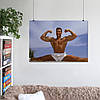 Плакат "Жан Клод Ван-Дамм на шпагаті, Jean-Claude Van Damme", 43×60см, фото 6