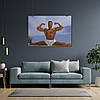 Плакат "Жан Клод Ван-Дамм на шпагаті, Jean-Claude Van Damme", 43×60см, фото 7