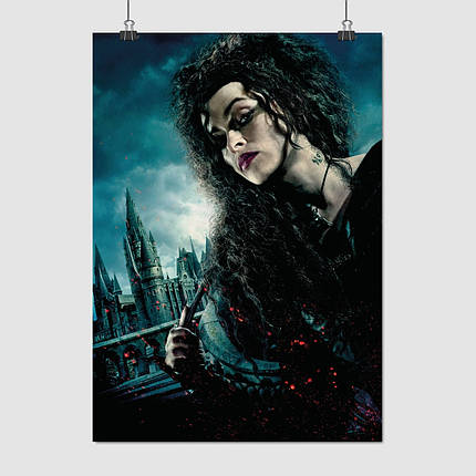 Плакат "Гаррі Поттер і смертельні реліквії, Белатриса Лестранж, Harry Potter", 60×43см, фото 1