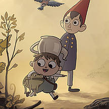 Плакат "За садовим парканом, анімаційний серіал, Over the Garden Wall", 60×42см, фото 2