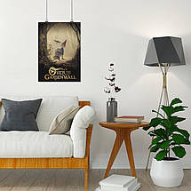 Плакат "За садовим парканом, анімаційний серіал, Over the Garden Wall", 60×42см, фото 4