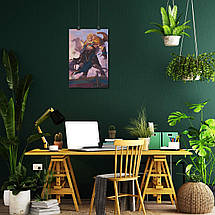 Плакат "Аджані, МТГ, Магія, MTG, Magic The Gathering, Ajani Unyielding", 60×40см, фото 5