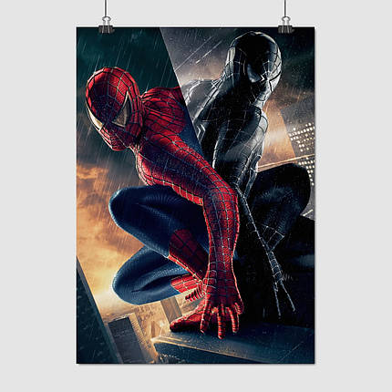 Плакат "Спайдермен 3, Веном, Spider-Man, Venom", 60×43см, фото 1
