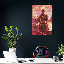 Плакат "Чандра, МТГ, Магія, MTG, Magic The Gathering", 60×40см, фото 3