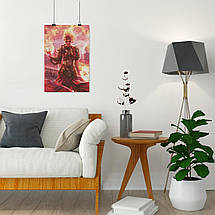 Плакат "Чандра, МТГ, Магія, MTG, Magic The Gathering", 60×40см, фото 4