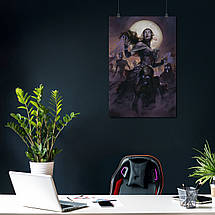 Плакат "Ліліан, МТГ, Магія, MTG, Magic The Gathering, Planeswalker, Liliana", 60×40см, фото 3