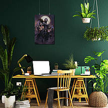 Плакат "Ліліан, МТГ, Магія, MTG, Magic The Gathering, Planeswalker, Liliana", 60×40см, фото 5