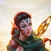 Плакат "Нісса, МТГ, Магія, MTG, Magic The Gathering, Nissa", 60×40см, фото 2
