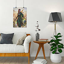 Плакат "Нісса, МТГ, Магія, MTG, Magic The Gathering, Nissa", 60×40см, фото 4