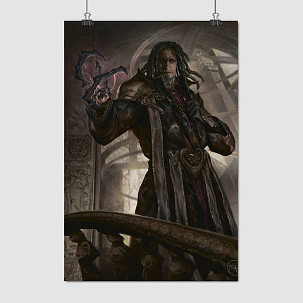 Плакат "Тезерет, МТГ, Магія, MTG, Magic The Gathering, Tezzeret", 60×40см, фото 1