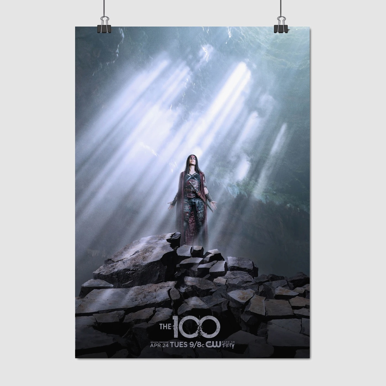 Плакат "Сотня, The 100", 60×43см