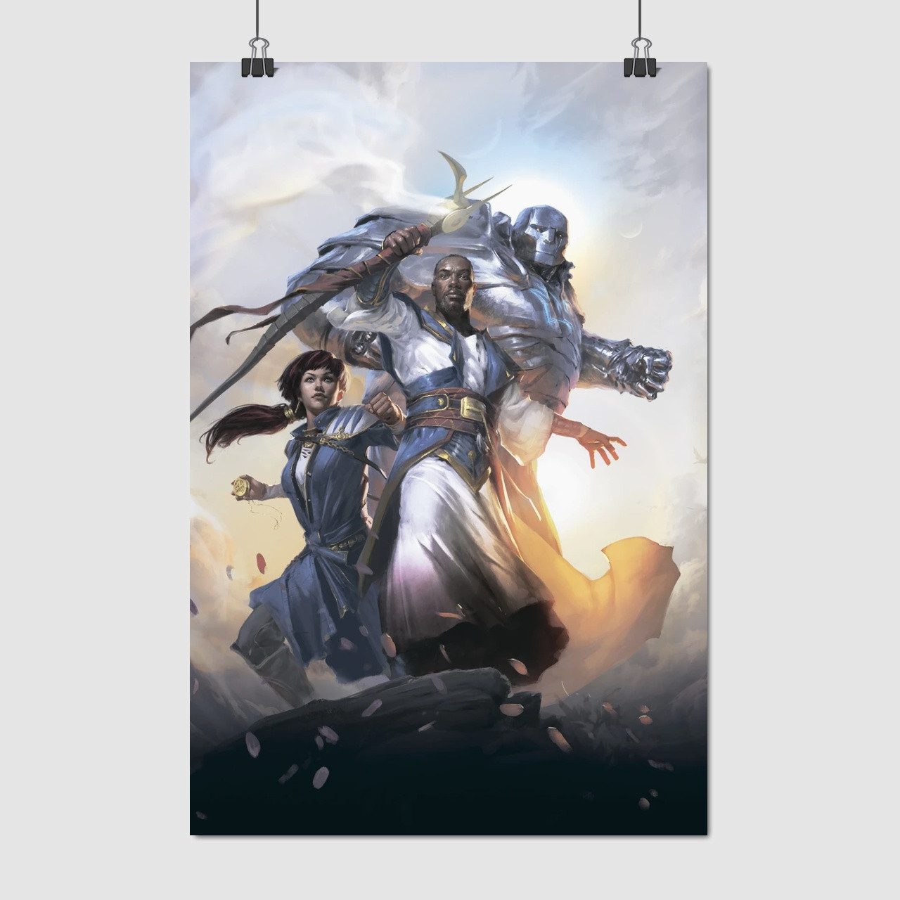 Плакат "Домінарія, МТГ, Магія, MTG, Magic The Gathering, Dominaria", 60×40см