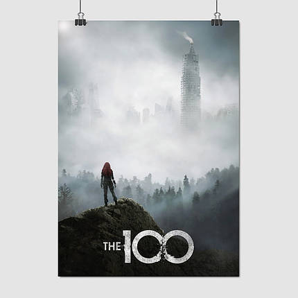 Плакат "Сотня, The 100", 60×43см, фото 1