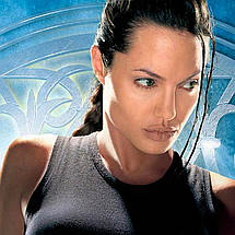 Плакат "Лара Крофт, Розкрадачка гробниць, Анджеліна Джолі, Tomb Raider (2001)", 60×41см, фото 3