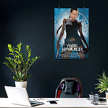 Плакат "Лара Крофт, Розкрадачка гробниць, Анджеліна Джолі, Tomb Raider (2001)", 60×41см, фото 4