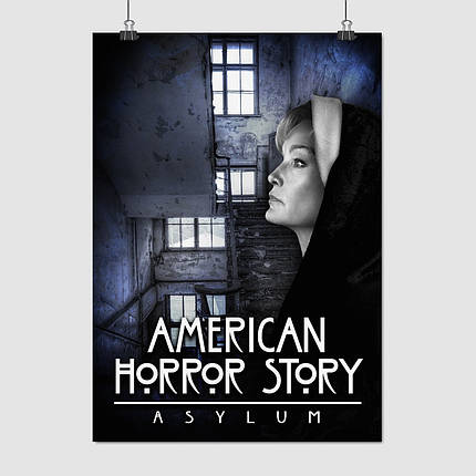 Плакат "Американська історія жаху, American Horror Story, AHS", 60×43см, фото 1